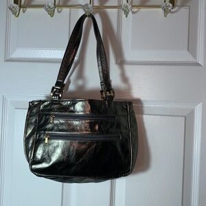 SAS "Diane" Double Entry Leather Bag